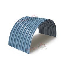 Профнастил С-15ПГ-1190-0.4 (с гранью) Полиэстер RAL 5024