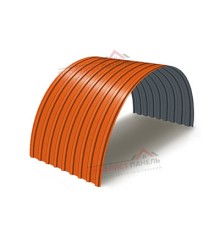 Профнастил окрашенный С17ПГ-1163-0.8 цена за пог.м