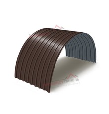 Профнастил окрашенный С17ПГ-1163-0.7 цена за пог.м