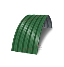 Профнастил С44ПГ-0.7, Ширина-1000, Полиэстер RAL6002