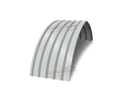 Профнастил С44ПГ-0.5, Ширина-1000, Полиэстер RAL7035