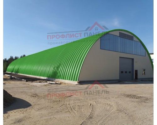 Профнастил С44ПГ-0.5, Ширина-1000, Полиэстер RAL6018