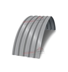 Профнастил С44ПГ-0.8, Ширина-1000, Полиэстер RAL7004