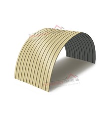 Профнастил СС10ПГ-1160-0.5 Полиэстер RAL1014