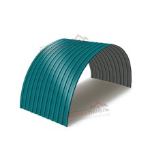 Профнастил СС10ПГ-1160-0.4 Полиэстер RAL5021