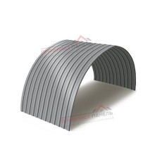 Профнастил СС10ПГ-1160-0.6 Полиэстер RAL7004