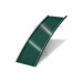 Арочный фальц гладкий 550-0,5 Quarzit lite RAL 6005