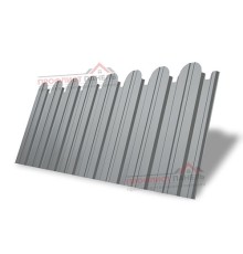 Профнастил фигурный С10 - 0,45 Окрас - В, RAL 7004 сигнальный серый