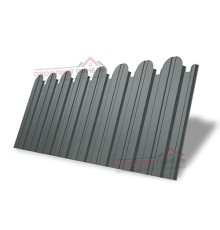 Профнастил фигурный С10 - 0,45 Окрас - В, RAL 7005 мышино-серый