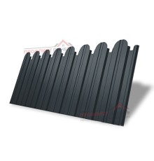 Профнастил фигурный С10 - 0,5 Окрас - В, Rooftop Matte с пленкой RAL 7016
