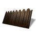 Профнастил фигурный С10 - 0,45 Окрас - В, Двухсторонний Print Elite Antique Wood