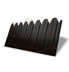 Профнастил фигурный С10 - 0,45 Окрас - В, Print Elite Coffee Wood