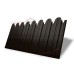 Профнастил фигурный С10 - 0,45 Окрас - В, Print Elite Coffee Wood