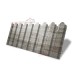 Профнастил фигурный С20 - 0,45 Окрас - В, Print Elite с пленкой Nordic Wood