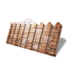 Профнастил фигурный С20 - 0,45 Окрас - В, Print Elite Sand Stone