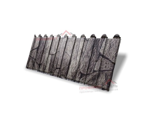 Профнастил фигурный C8 - 0,45 Print Elite King Stone Профнастил фигурный C8 - 0,45 Print Elite King Stone