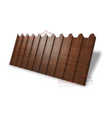 Профнастил фигурный C8 - 0,45 Print Elite Rowan