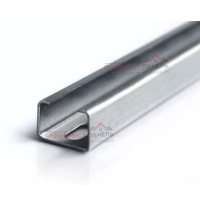 С-профиль перфорированный К108 3,0-40x20x2000 мм, оцинкованный