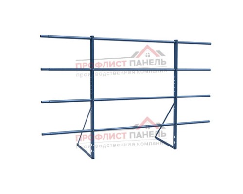 Ограждение кровли "РОЛЛЕД+" ОЦ-900 L=2000мм+ФС (труба 40х20) ГОСТ 53254-2009