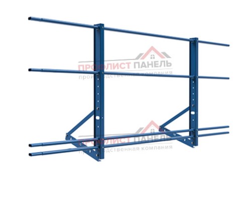 Ограждение кровли ROLLED Универсальное Эконом H=900мм L=3000мм со снегозадержанием