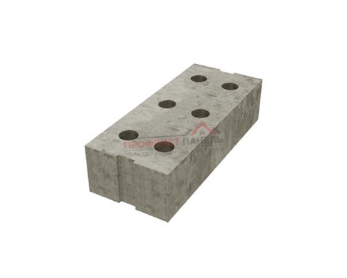 Блок бетонный 600х250х150