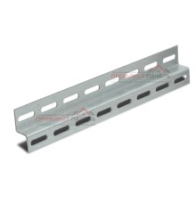 Z-профиль перфорированный К241 3,0-62x32x2000 мм, оцинкованный