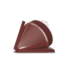 Заглушка конька круглого конусная-0,5 Полиэстер RAL3009