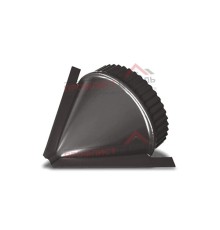 Заглушка конька круглого конусная-0,5 Viking E RAL8019