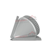 Заглушка конька круглого конусная Полиэстер RAL9006