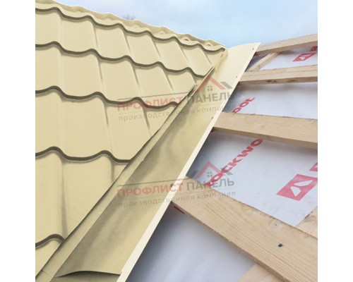 Планка ендовы нижняя 298х298х2000-0,5 Norman RAL1014