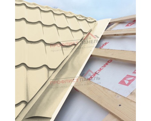 Планка ендовы нижняя 298х298х2000-0,5 Norman RAL1015