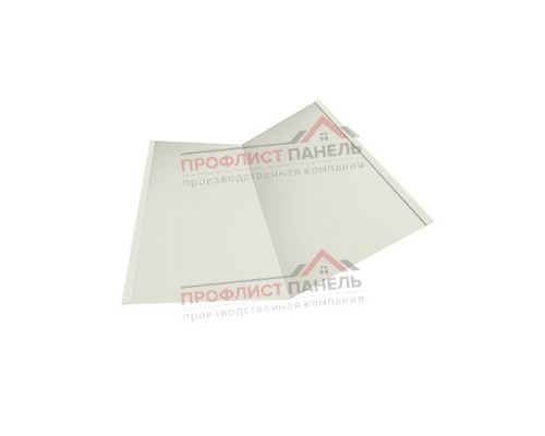 Планка ендовы нижняя 298х298х2000-0,5 Norman RAL9003 Планка ендовы нижняя 298х298х2000-0,5 Norman RAL9003