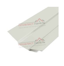 Планка ендовы верхняя 76х76х2000-0,5 Norman RAL9002
