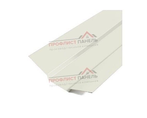 Планка ендовы верхняя 76х76х2000-0,5 Norman RAL9003 Планка ендовы верхняя 76х76х2000-0,5 Norman RAL9003
