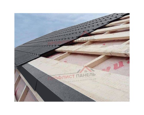 Планка карнизная 100х69х2000-0,5 Norman RAL7024