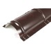 Планка конька круглого R110х2000-0,5 Norman RAL8017