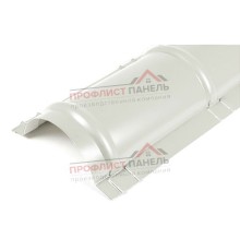 Планка конька круглого R110х2000-0,5 Norman RAL9002