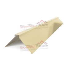 Планка конька плоского 120х120х2000-0,5 Norman RAL1014