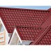 Планка конька плоского 120х120х2000-0,5 Norman RAL3011