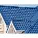 Планка конька плоского 120х120х2000-0,5 Norman RAL5005