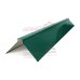 Планка конька плоского 150х150х2000-0,5 Norman RAL6005