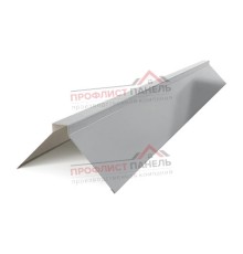 Планка конька плоского 120х120х2000-0,5 Norman RAL7004