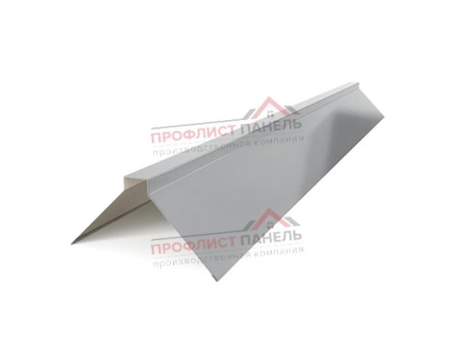 Планка конька плоского 150х150х2000-0,5 Norman RAL7004 Планка конька плоского 150х150х2000-0,5 Norman RAL7004