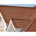 Планка конька плоского 120х120х2000-0,5 Norman RAL8004