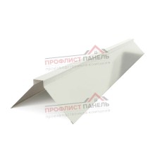 Планка конька плоского 120х120х2000-0,5 Norman RAL9002