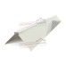 Планка конька плоского 190х190х2000-0,5 Norman RAL9002