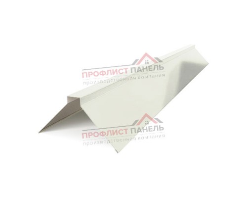 Планка конька плоского 120х120х2000-0,5 Norman RAL9003 Планка конька плоского 120х120х2000-0,5 Norman RAL9003