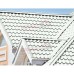Планка конька плоского 120х120х2000-0,5 Norman RAL9003