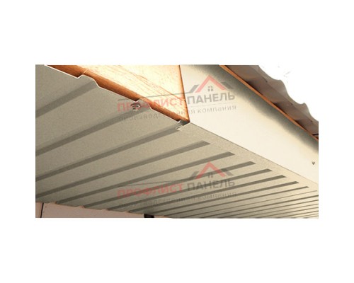 Планка карнизного свеса 200х30х2000-0,5 Norman RAL1015
