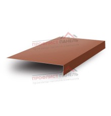 Планка карнизного свеса 200х30х2000-0,5 Norman RAL8004